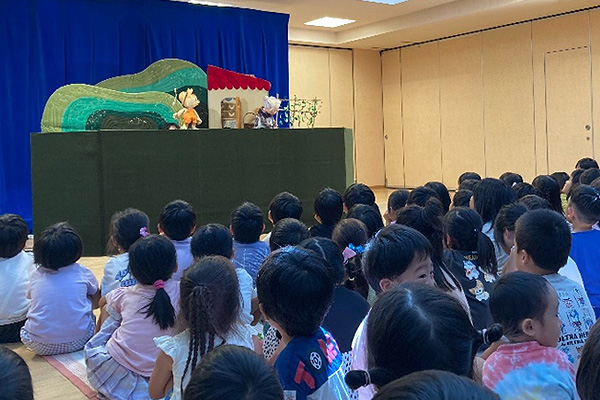 クラルテの人形劇がありました☆